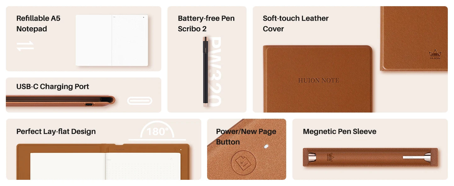 Premium A5 digital notebook
