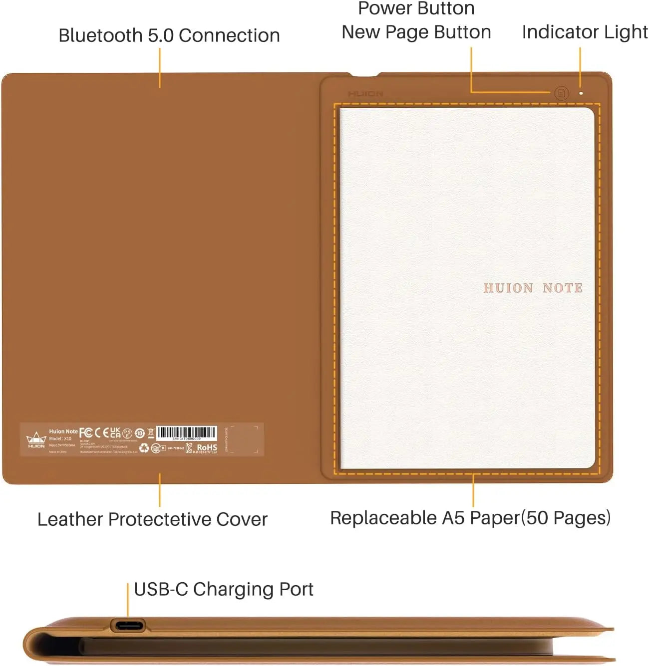 Premium A5 digital notebook