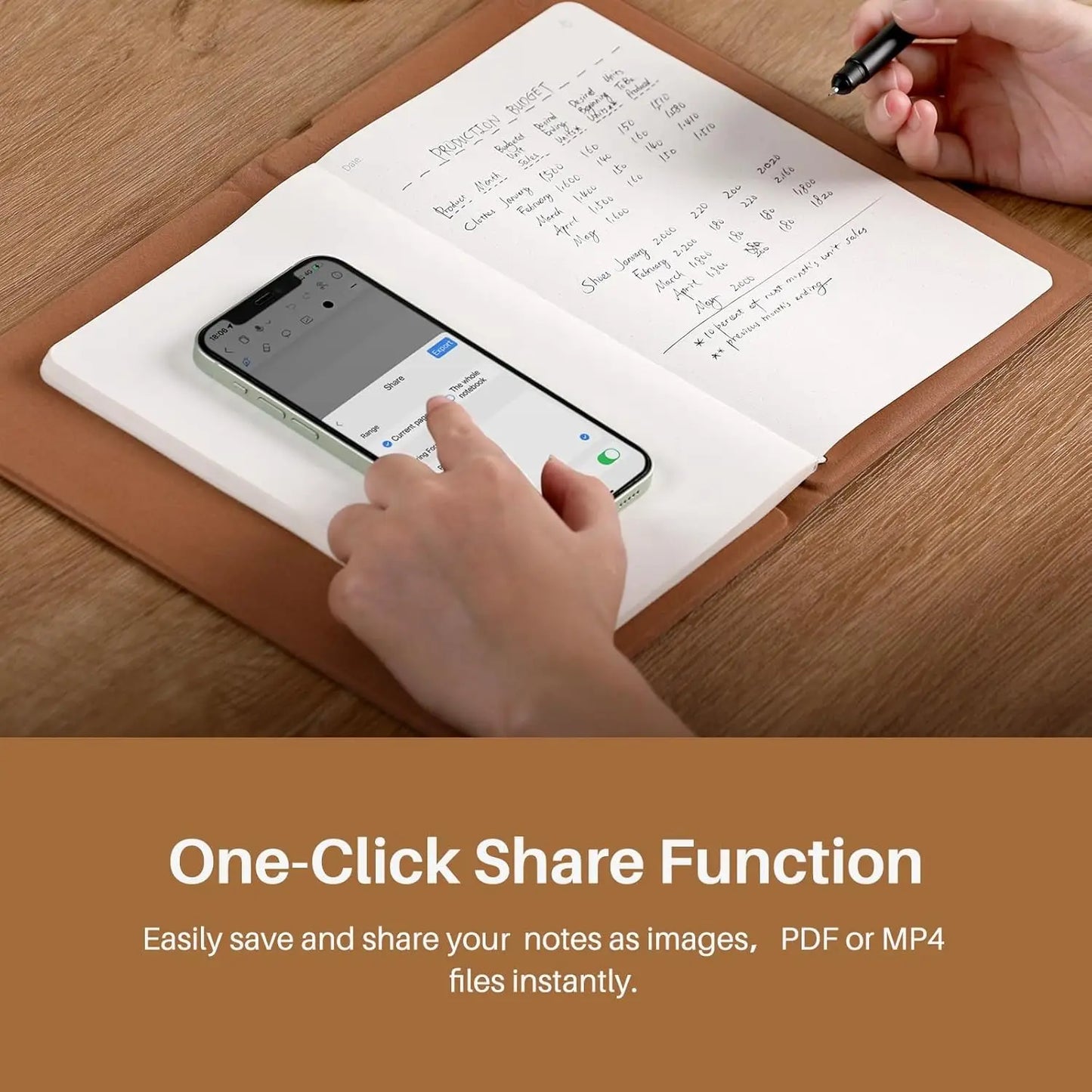 Premium A5 digital notebook
